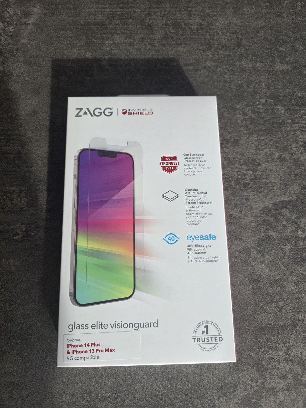 Lackretusche & Schutzfolien: Protection écran Zagg iPhone 14 Plus 13 pro max – Neu und originalverpackt aus Riaz von dex_mnf8