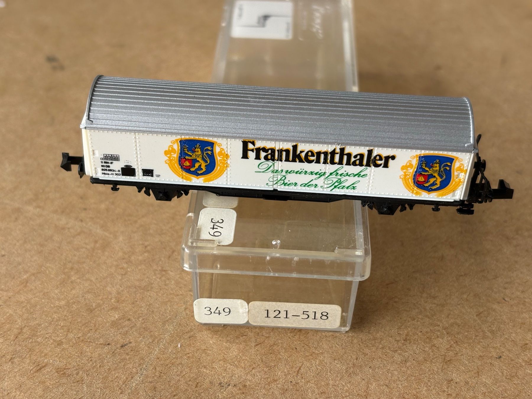 Roco Modellini di ferrovie: Roco / Baur Hbils Bier Frankenthaler – Nuovo (secondo la descrizione) da Hauterive NE venduto da eriamch