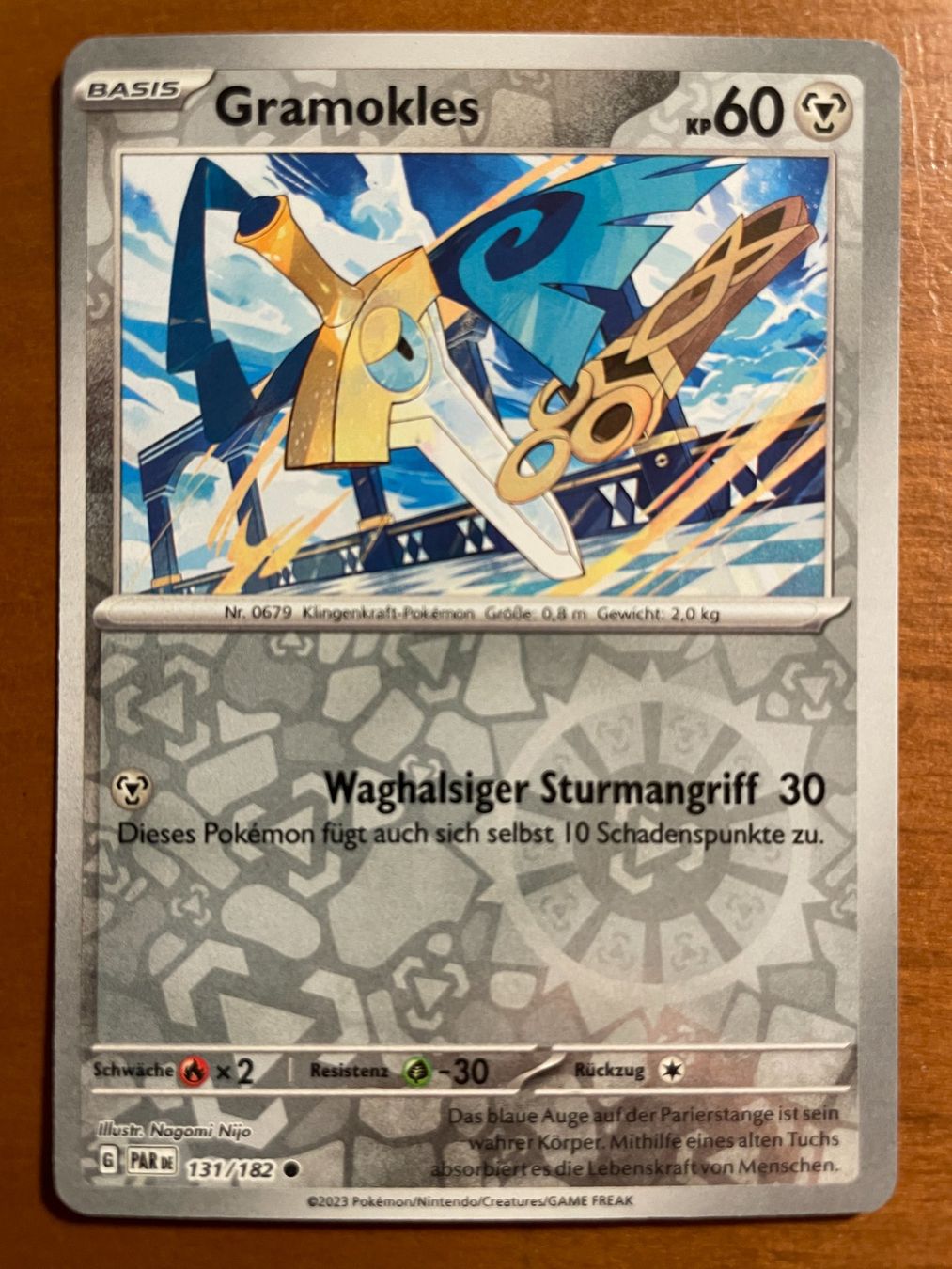 Pokémon Carte collezionabili: Pokemon Gramokles Reverse (Versand gratis) – Nuovo (secondo la descrizione) da Chur venduto da Angerson