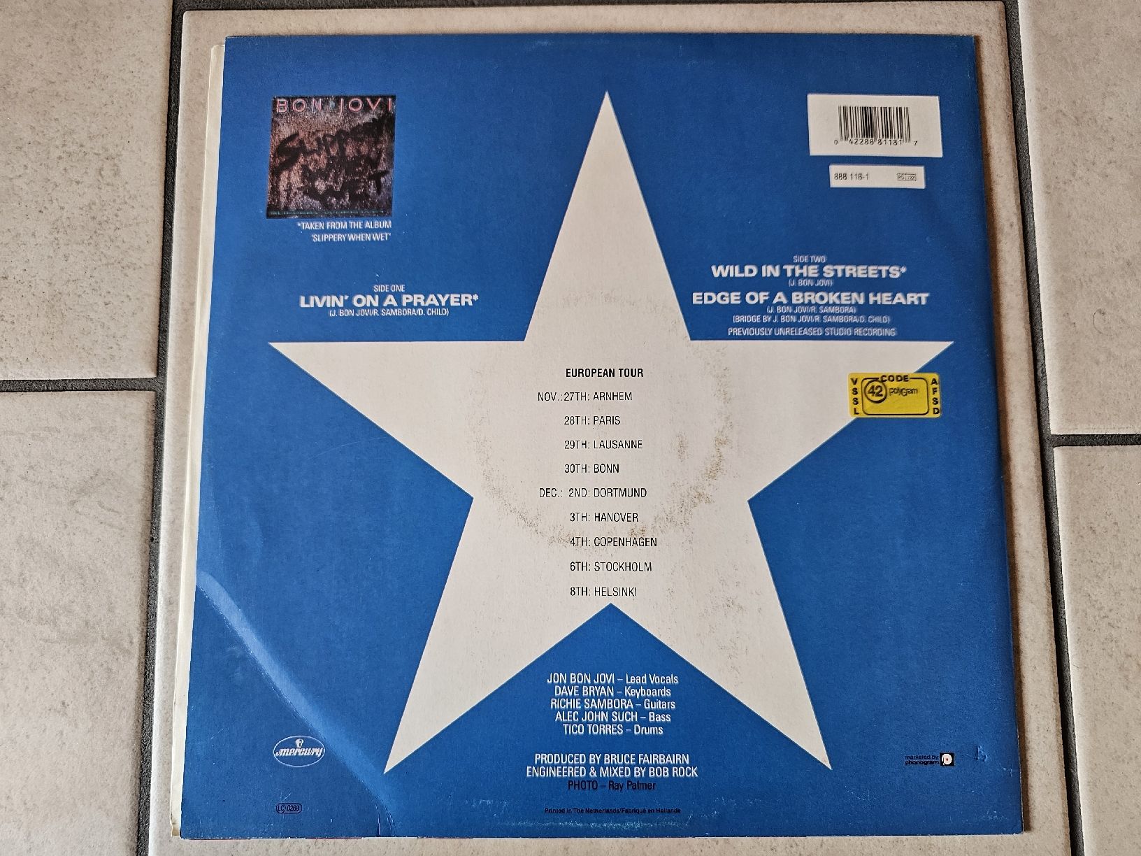 Dischi in vinile: Bon Jovi  /  Single LP – Usato da Schneisingen venduto da backstore24 1