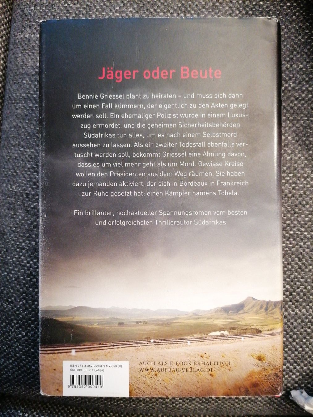 Libri: Buch Beute von Deon Meyer – Usato da Büttikon AG venduto da Amineah 1