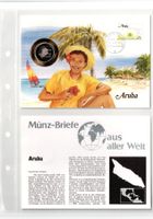 Aruba_1986_Münzbrief mit Beschreibung