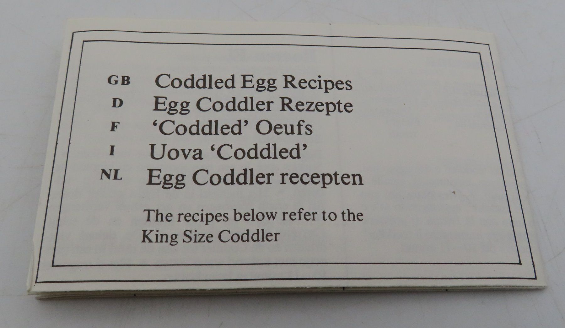 Royal Worcester Autre vaisselle: Royal Worcester Egg Coddler – D'occasion à Reinach BL par WBZ-Flohmarkt 5