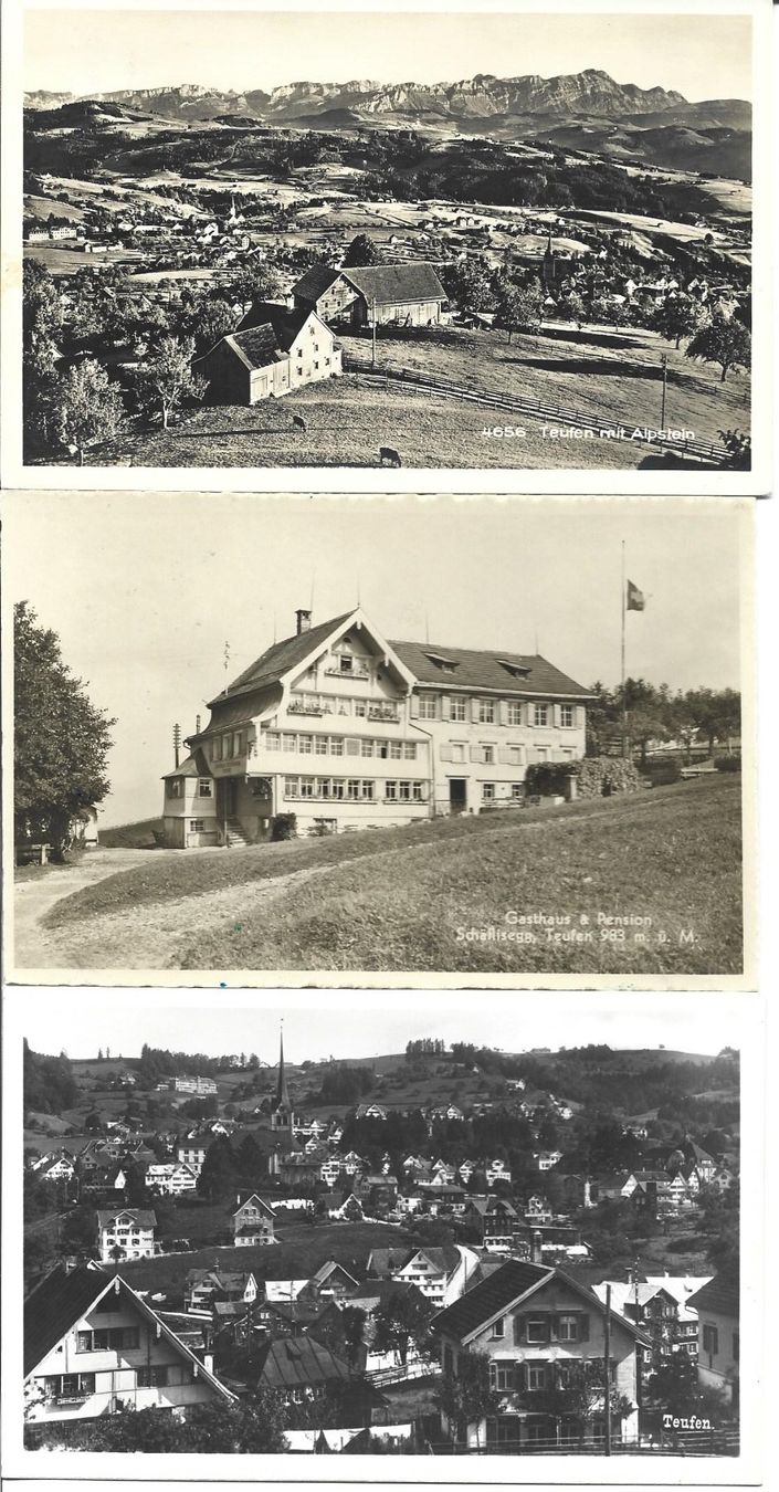 Cartes postales: AK Teufen Sammlung – D'occasion à Appenzell par mai25 1