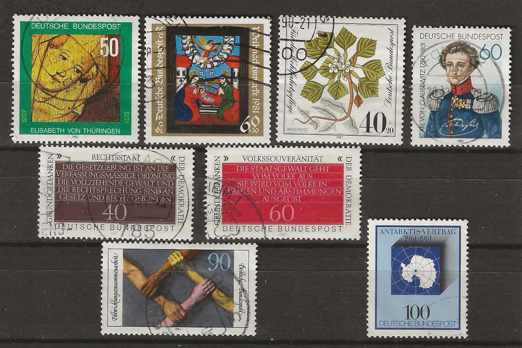 Tutti i francobolli: Briefmarken Sammlung, Deutschland, 1981 gebraucht – Usato da Susten venduto da lmf_98wh 2