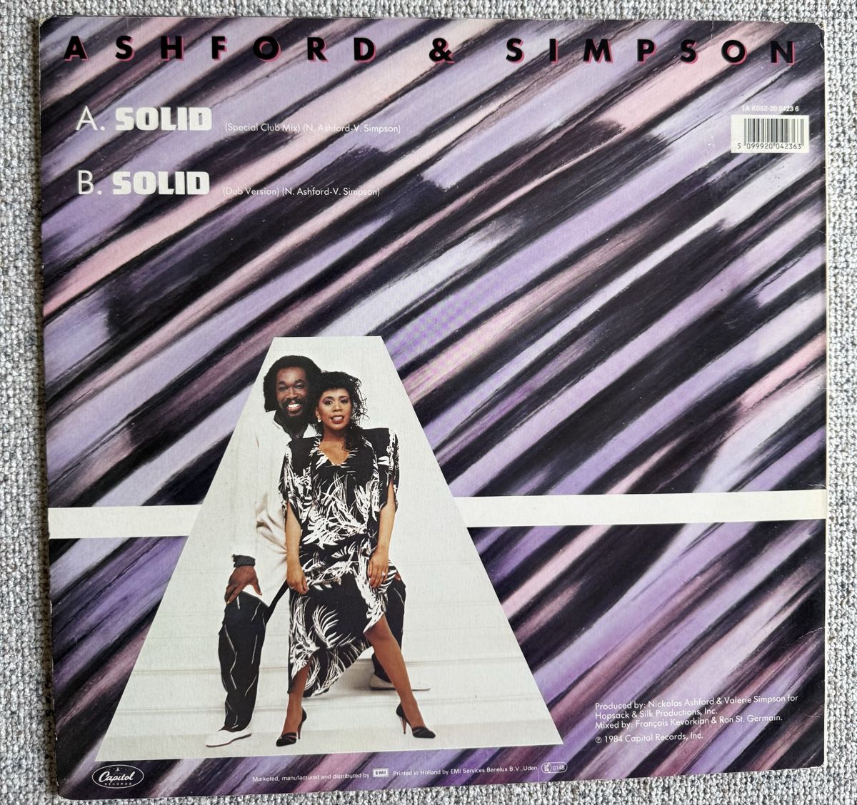 Vinyles: Ashford & Simpson Solid 12" Vinyl Single guter Zustand – D'occasion à Rorbas par BlackstarRecords 1