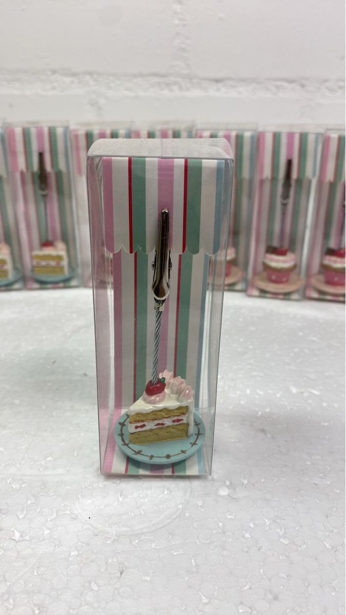 Altri mobili per ufficio: Kartenhalter mit Kuchenmotiv, 8er Set neu – Usato da sursee venduto da trilli-tralli 1