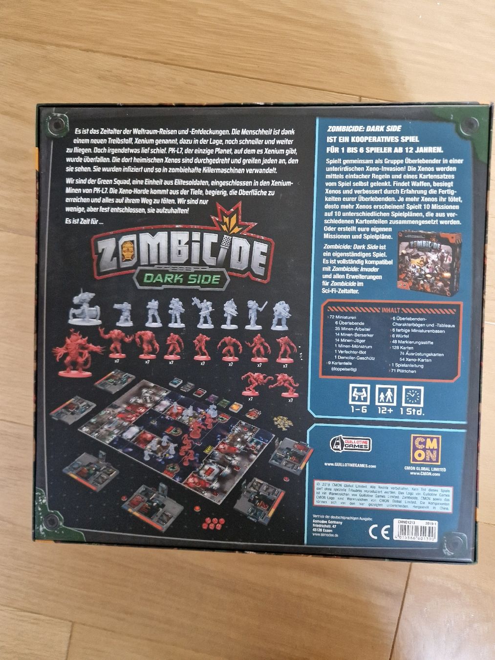 Giochi: Zombicide Dark Side ungespielt – Usato da Rüttenen venduto da R.b.m 1