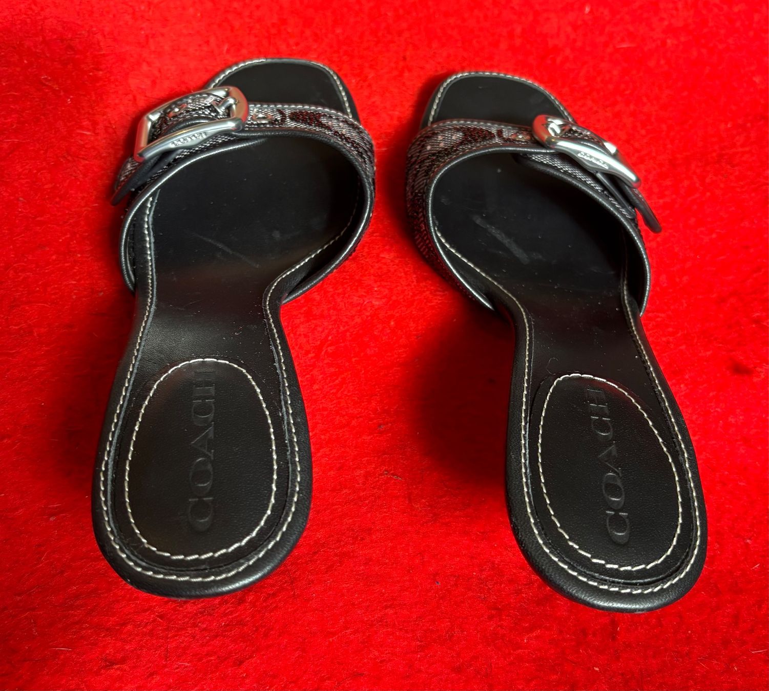 Scarpe da donna: COACH - MARGOT - Pantolette hoch - black – Nuovo (secondo la descrizione) da Speicher venduto da CH-Schatzkammer 6