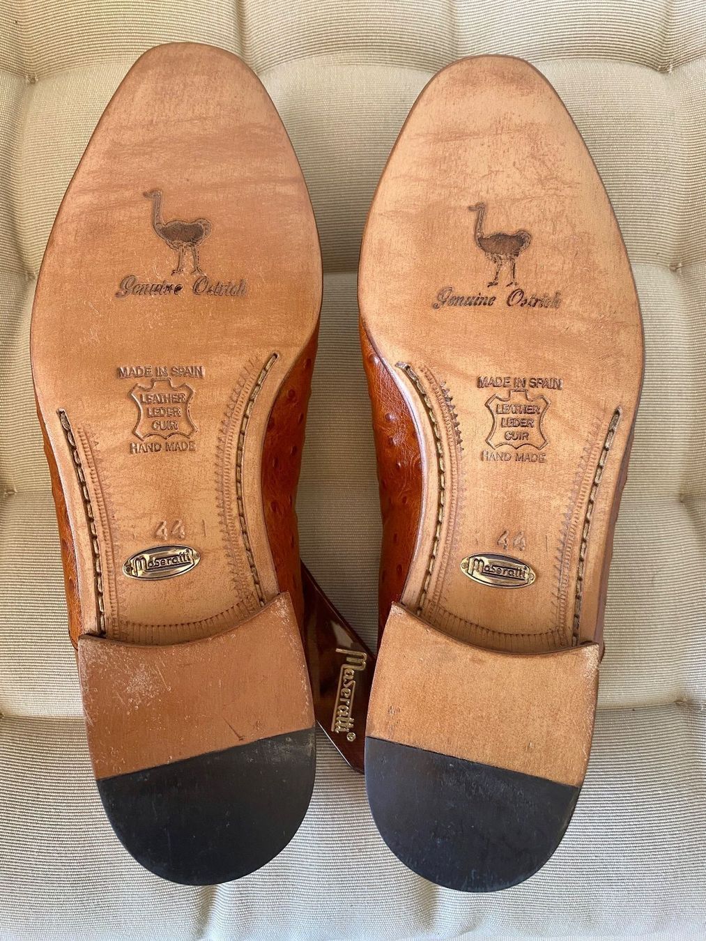 Herrenschuhe: Moccasin Ostrich leather handmade NEW!!! – Neu (gemäss Beschreibung) aus Zürich von NNK28 8