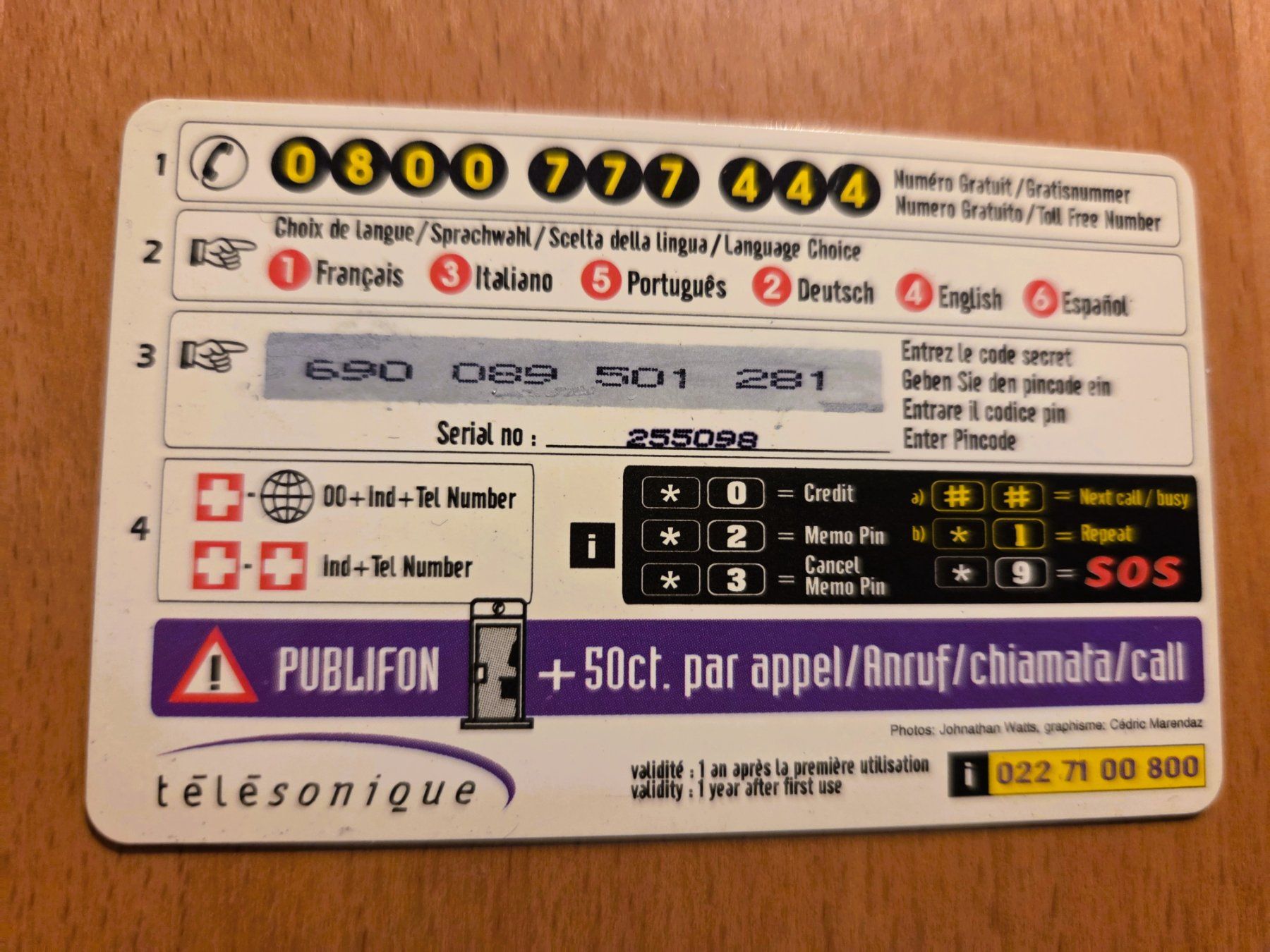 Schede telefoniche: PREPAID - SCHWEIZ – Usato da Brüttisellen venduto da Nighttrain 1