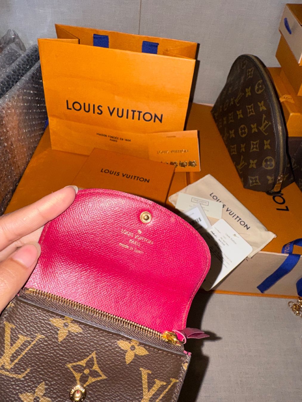 Louis Vuitton Portemonnaies: Louis Vuitton rosalie wallet Y2019 – D'occasion à Widnau par Pukpan_99 8