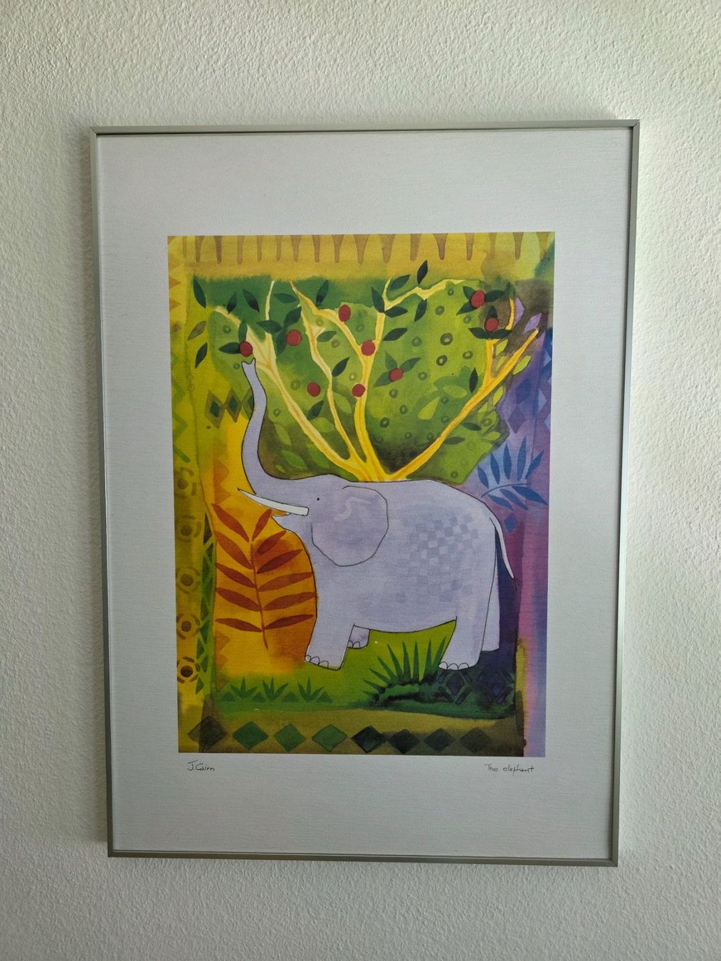 Poster & Bilder: Bild mit Elefant – Gebraucht aus Zürich von Stampfi