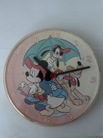 Vintage Wanduhr Mickey Maus, Goofy, Donald Duck und Pluto