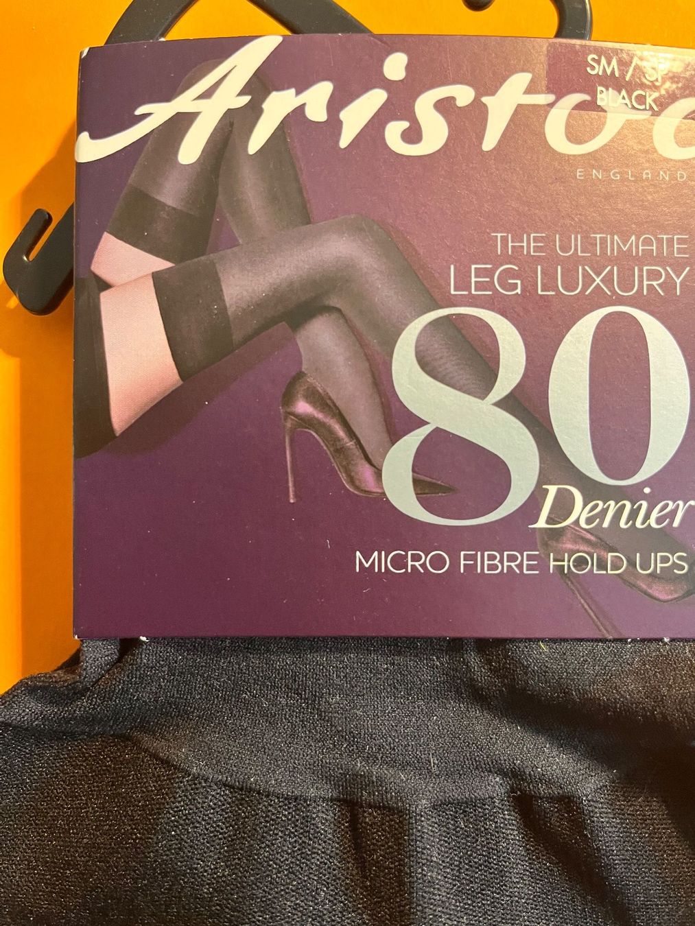 Strümpfe & Strumpfhosen: Halterlose Strümpfe, ARISTOC, Grösse S/M, Schwarz – Neu und originalverpackt aus Rudolfstetten von gst_g7xl