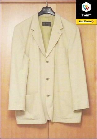 leichter Sommer-Veston, Gr. 56,  80% Baumwolle, 20% Leinen