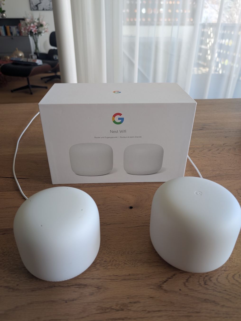 Modem & Router: Google Nest Wifi Router mit Zugangspunkt – Usato da Visp venduto da oroant 1