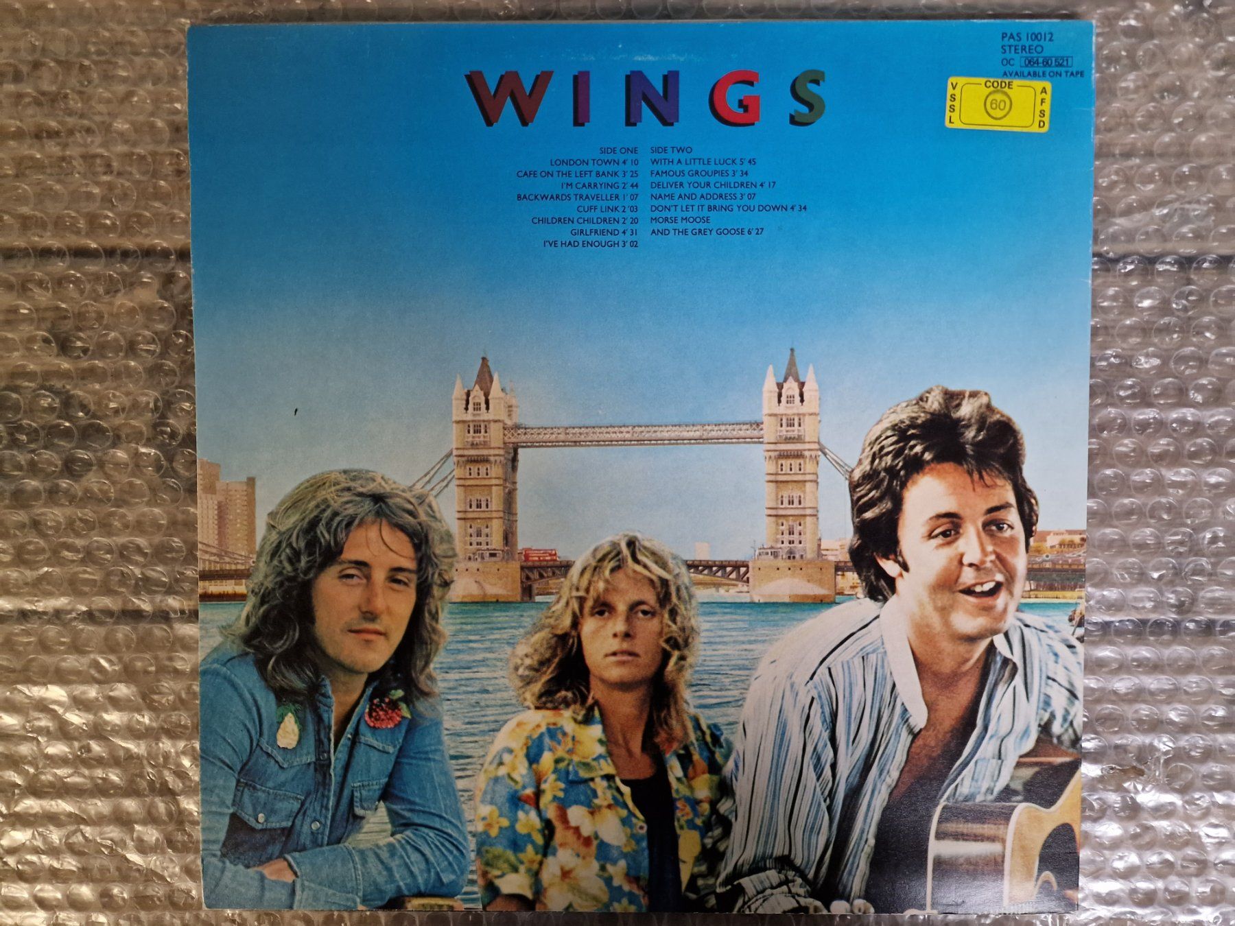 Dischi in vinile: Wings LP – London Town – Usato da Root venduto da atelier22 1