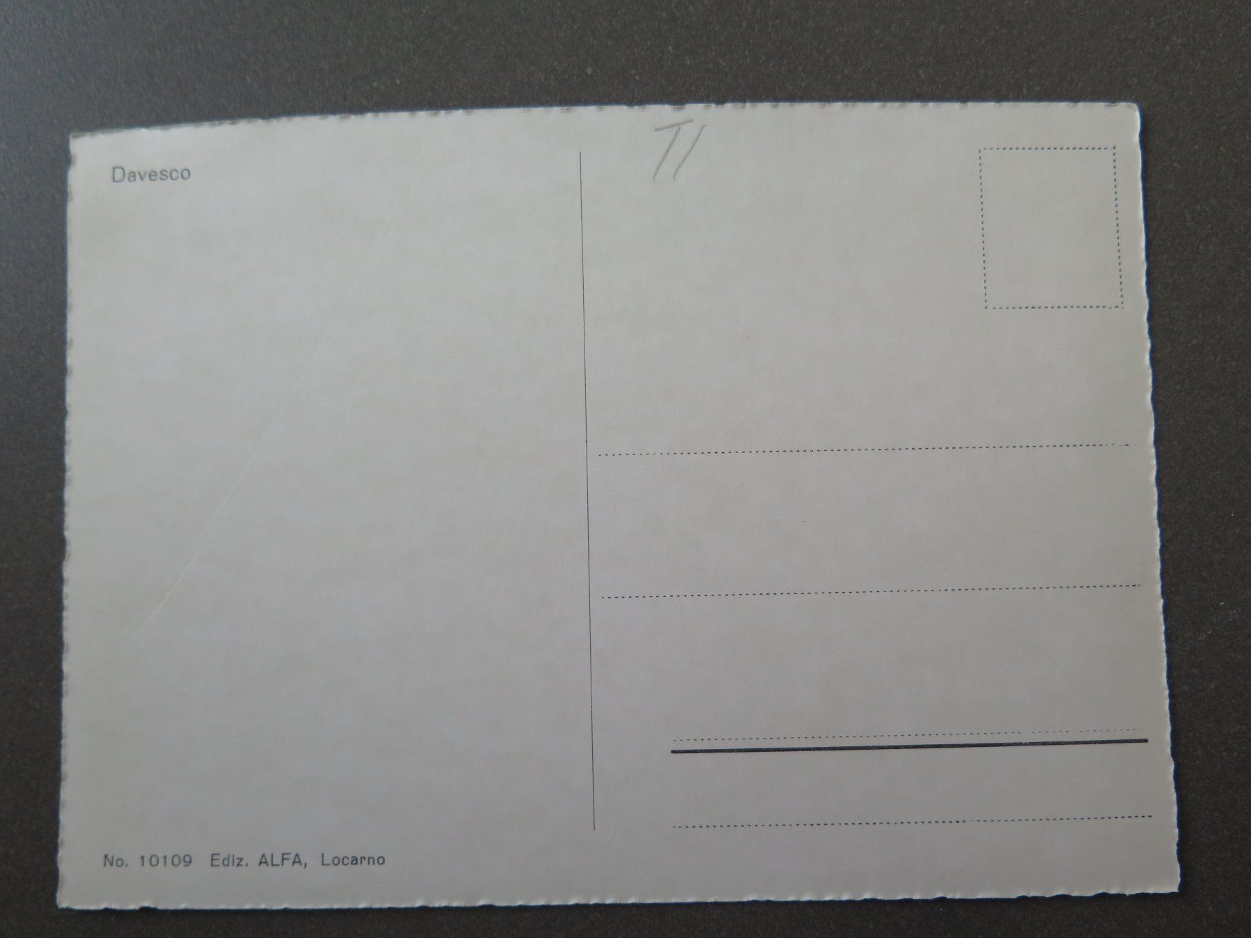 Cartoline postali: DAVESCO – Usato da Wittenbach venduto da lipasal 1