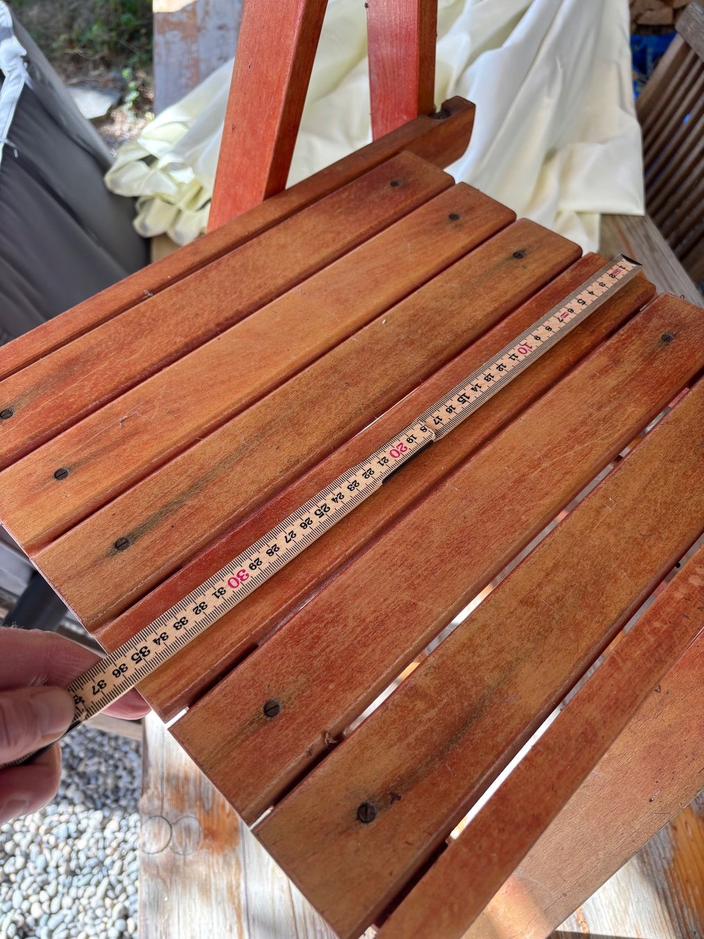 Chaises: 2 Klappstühle aus Holz – D'occasion à Derendingen par giraffe12 5
