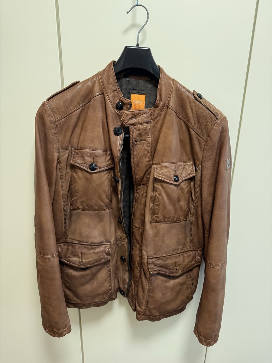Hugo Boss Giacche: Hugo Boss Lederjacke – Usato da Birr venduto da Lifecycle_