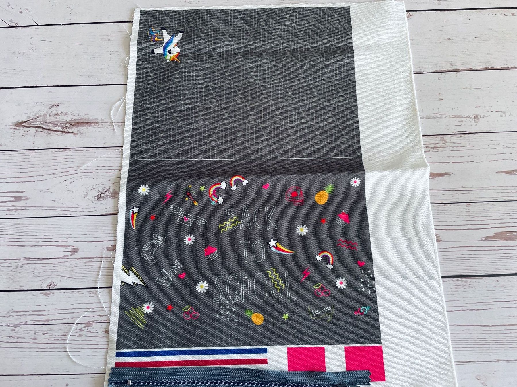 Stoffe: 2 Kits Pochettes/Trousses à coudre – Neu und originalverpackt aus Gland von san_xz5j 6
