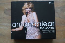 AMANDA LEAR - THE SPHINX - DAS BESTE 1976 - 1983 - 3x CD