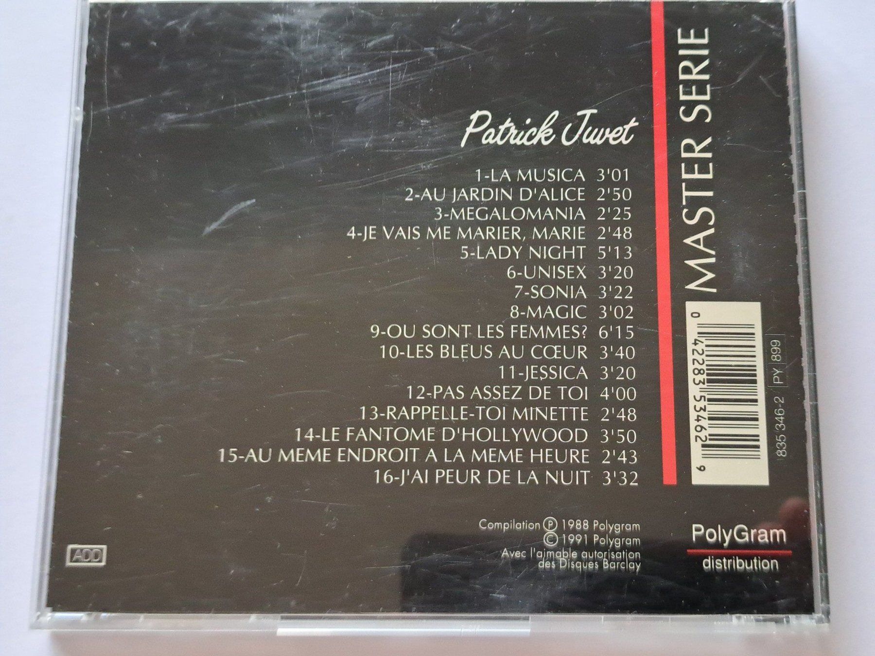 CD: Cd Master Série Patrick Juvet  – Usato da Pully venduto da bro_n52j 1
