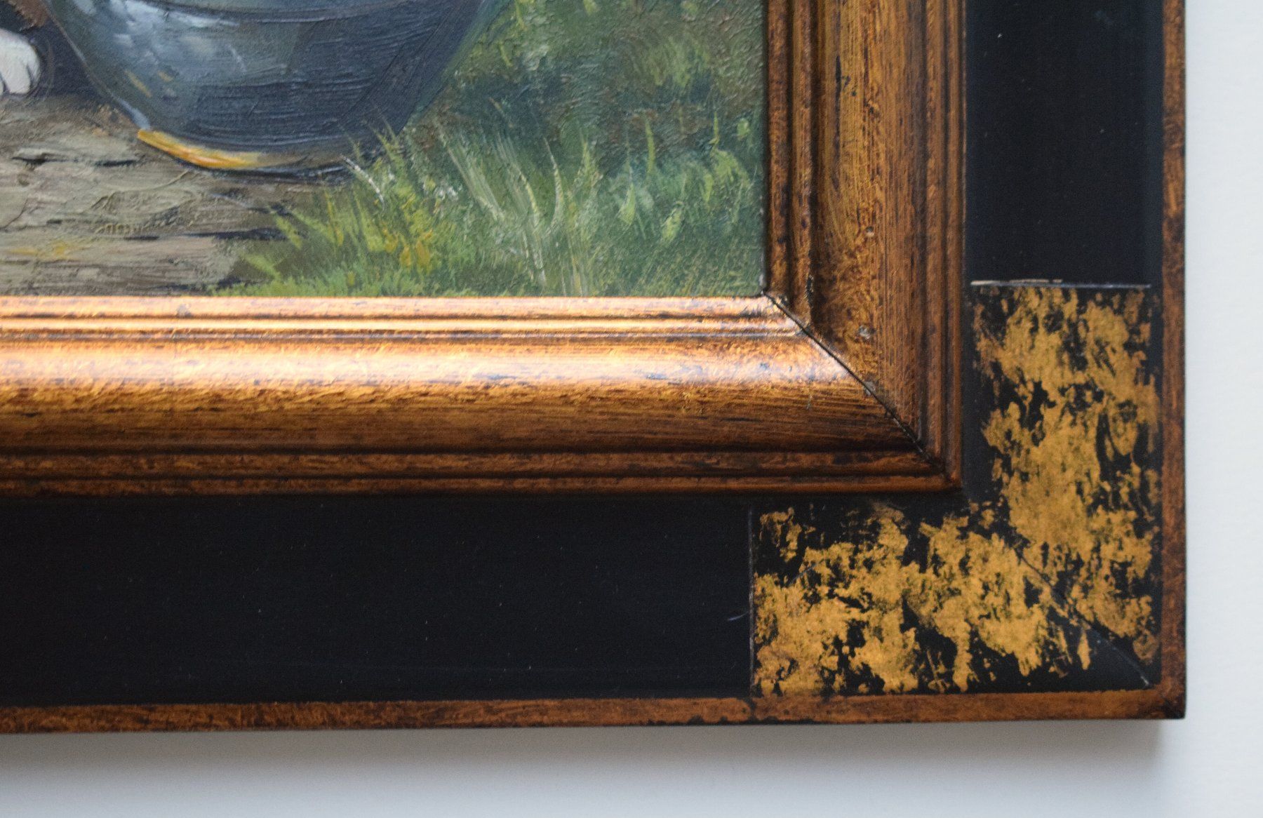 Dipinti: Tolles Ölgemälde Kätzchen Bauernmalerei Katze – Usato da Zürich venduto da Kunstvoll 6