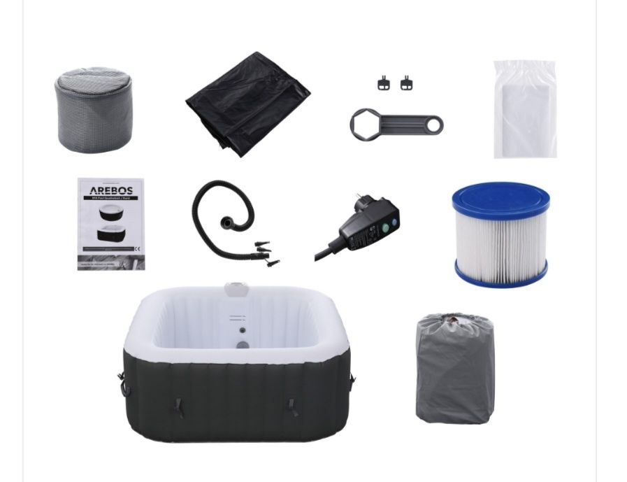 Piscines: Spa Arebos Florence + accessoires – Neuf avec emballage d'origine à Morbio Inferiore par Flywithpara 3