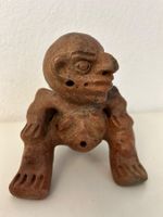 Anthromorphe Figur Pfeiffe Präkolumbianisch Südamerika