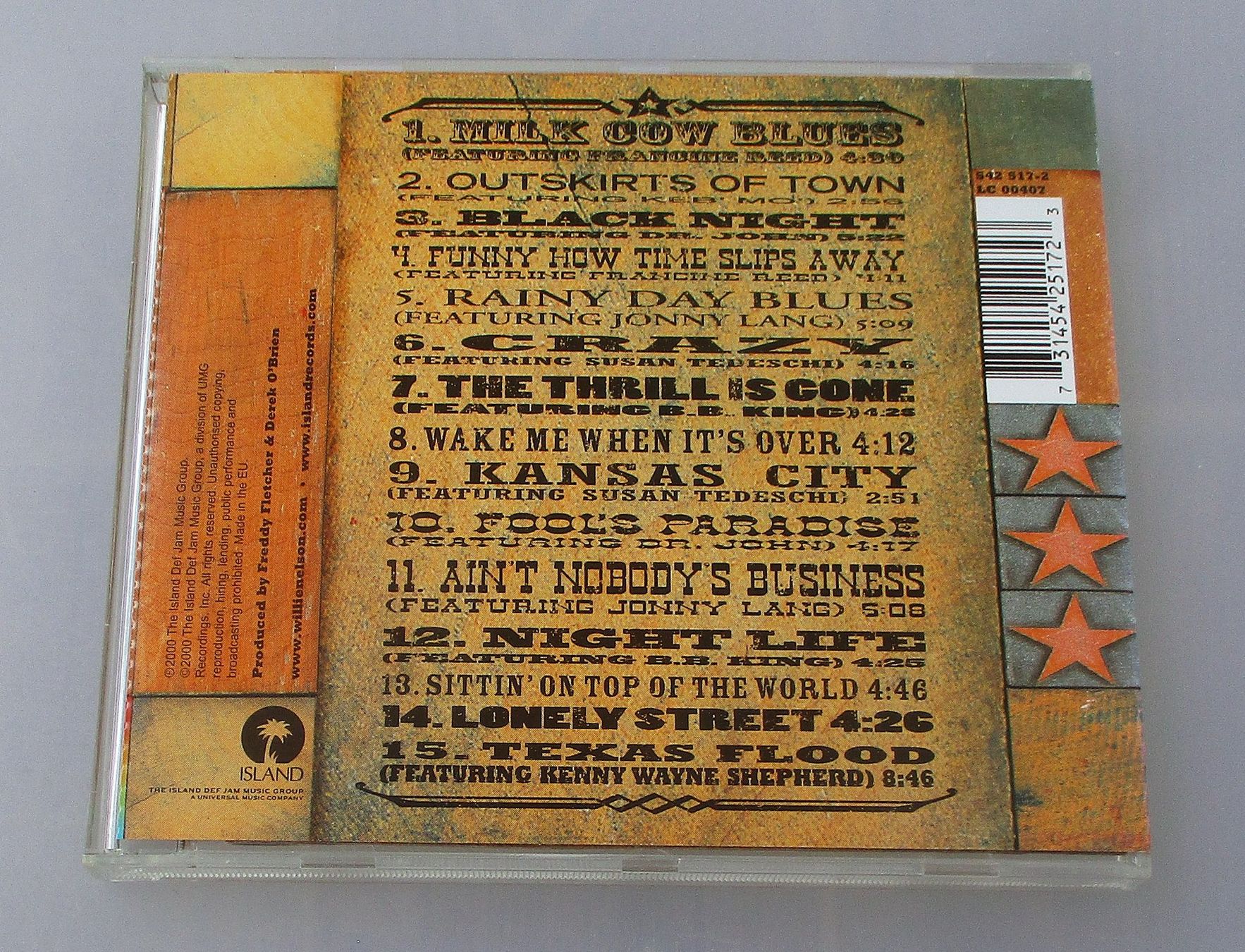 CD: WILLIE NELSON - Milk Cow Blues – Usato da Wattwil venduto da Muriel11 1