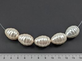 Muschelkernperlen 5Stk. 25 x 18mm