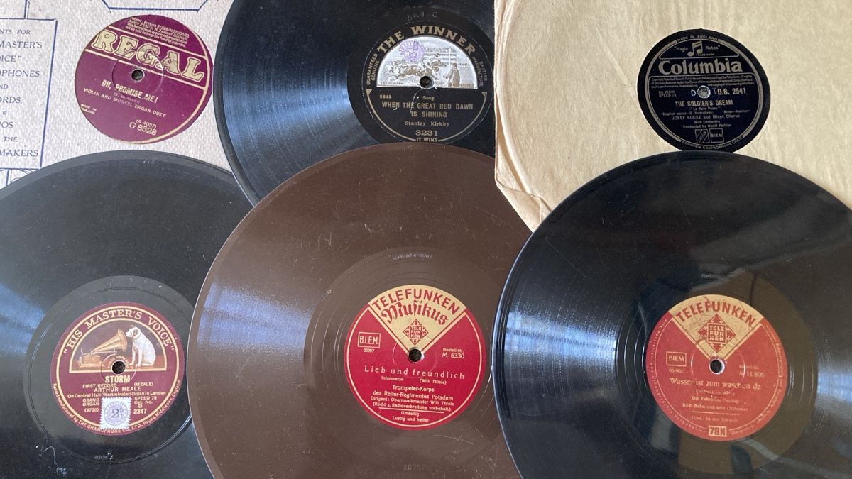 Vinyles: Schellack Grammophon Platten Konvolut – D'occasion à Chevenez par Electro-Rick 2