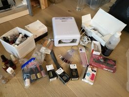 CND Shellac Komplett-Set mit professioneller UV-Lampe + viel
