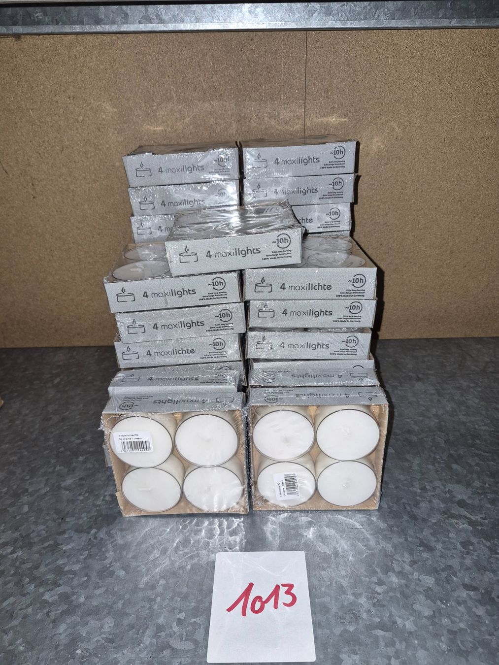 Candele: 1013 Posten Maxilichter aus Liq – Nuovo (secondo la descrizione) da Derendingen venduto da Meisterstuecke