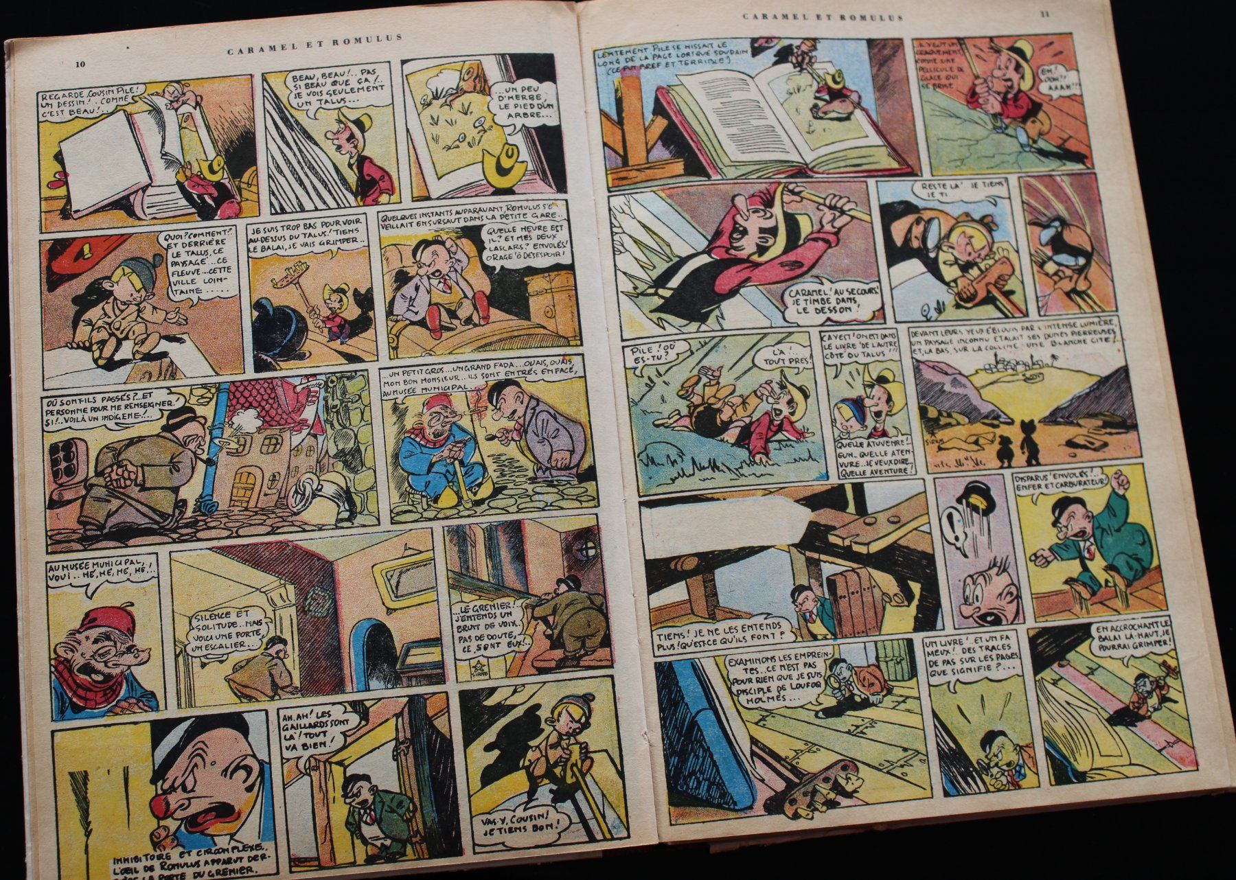 Fumetti: Caramel et Romulus BD Editions J. Dupuis – Usato da Colombier NE venduto da jeventph 6