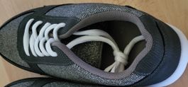 Damen Sneaker schwarz glitzernd neuwertiger Zustand