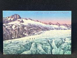 Furka-Grimsel. Rhonegletscher mit Nägelisgrätli