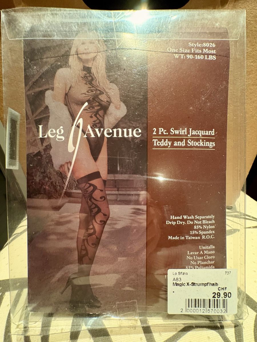 Sonstige Unterwäsche: Sexy Body mit Strümpfen Gr. One Size Neu – Neu (gemäss Beschreibung) aus Bellinzona von LuganoBoutique 1