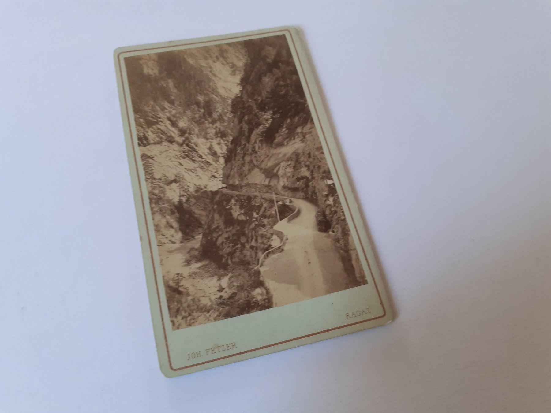 Poster & Bilder: WEG nach BAD PFAEFERS - LITHO – Gebraucht aus Winterthur von Ornyx7