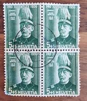 Pro Juventute 1939 Briefmarken-Set Zustand gebraucht