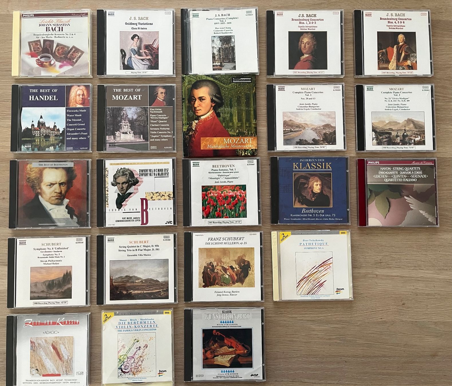 CD: CD Sammlung Klassik (Bach, Mozart, Beethoven, ...) – Usato da Chur venduto da dam_6pr2