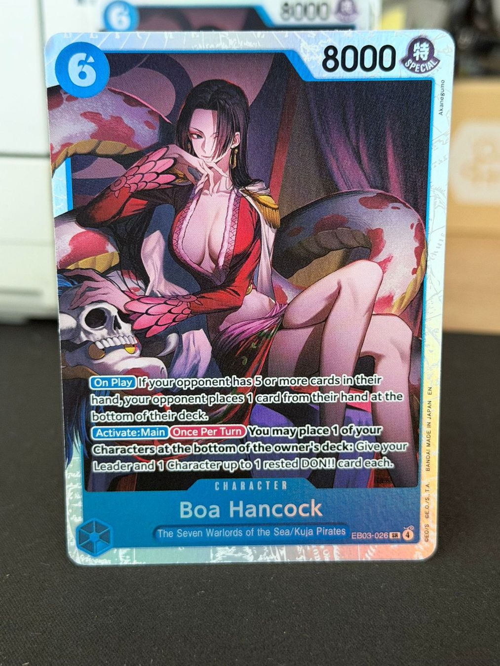 Bandai Carte collezionabili: Boa Hancock EB03-026 SR (5) – Nuovo (secondo la descrizione) da Brittnau venduto da TCGBratans