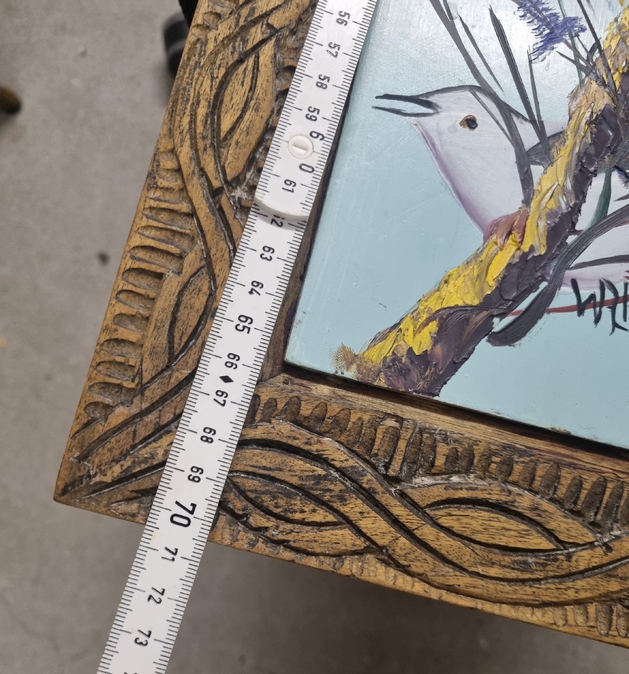 Tableaux: Bild signed Gesner Abelard – D'occasion à Ostermundigen par vintage60 1