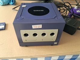 GameCube Konsole Lila - DOL-001 - Getestet inkl. Zubehör