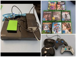 Xbox One Bundle  Elite Controller, 4TB Seagate und Spiele