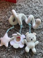 Babyspielzeug: Kinderwagenkette mit Bärli, Blume und Stern!