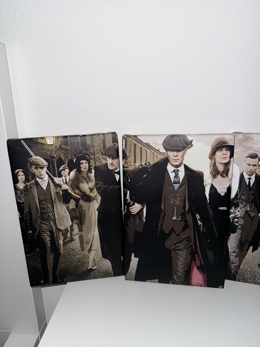 Foto & Immagini: Peaky Blinders Wandbilder Set – Nuovo (secondo la descrizione) da Solothurn venduto da delialiliane 2