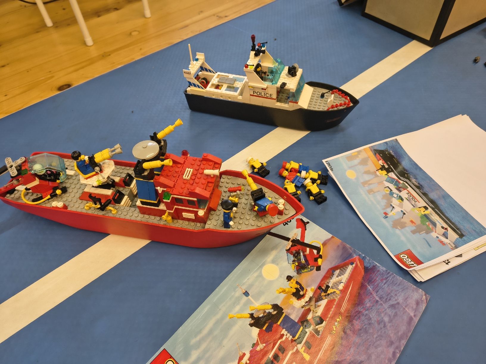 Lego Giocattoli: Lego Polizei Feuerwehr Boot – Usato da Adlikon venduto da Diewildenkerle 7